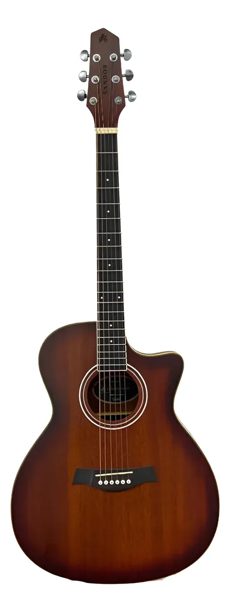 Violão Sandor S-konik Sunburst Elétrico (c/bag)