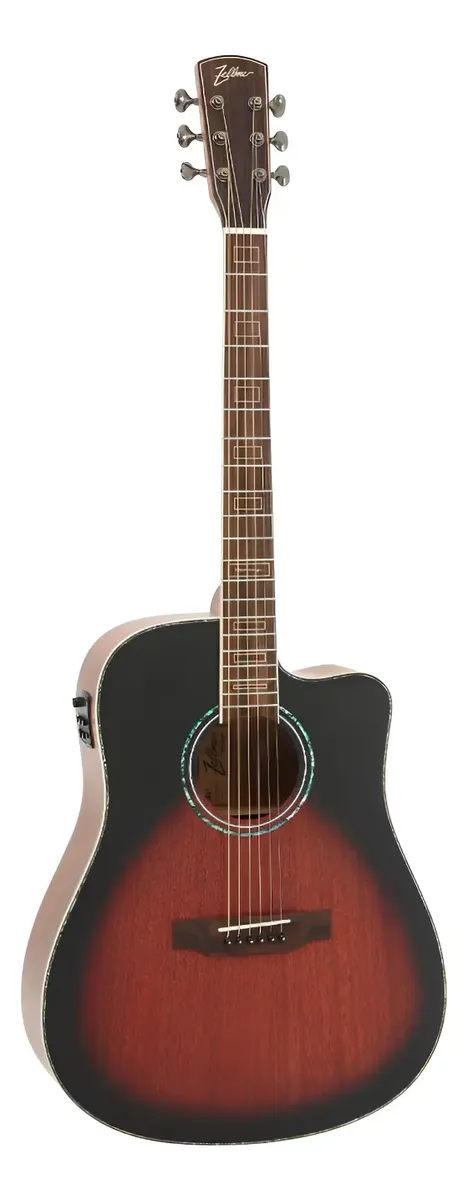 Violão Zellmer Heritage Brownburst Fosco (c/ Bag)