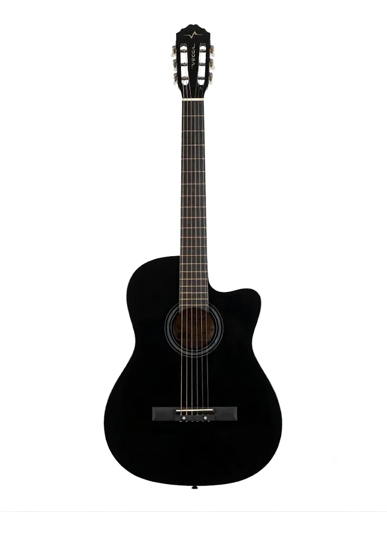 Violão Vogga Vca 202nc Bk Aço Acústico ( Mostruário )