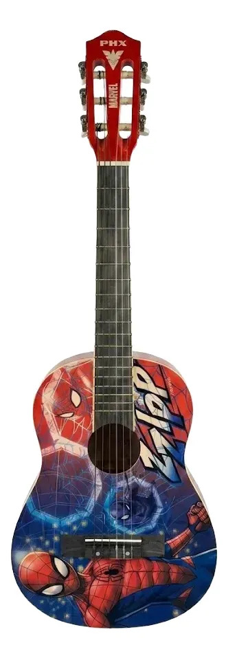 Violão Infantil Phx Homem Aranha Vims1 - Acústico