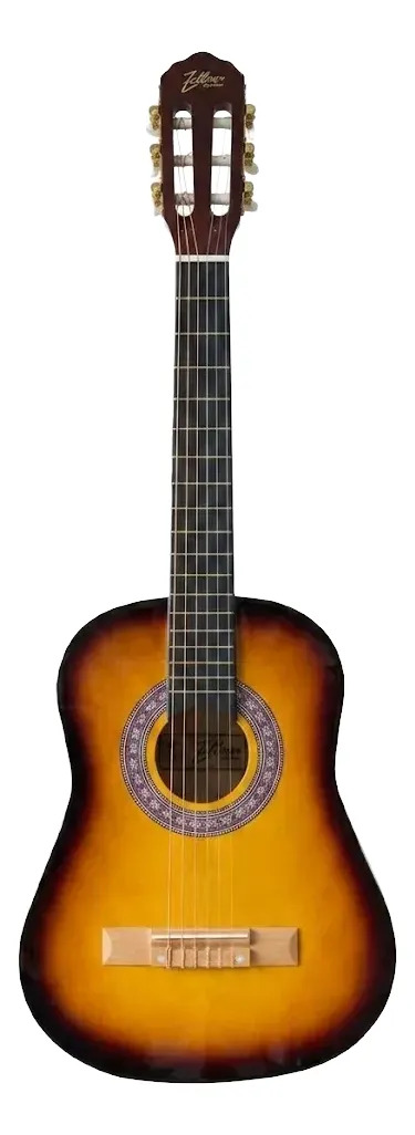 Violão Infantil Zellmer Base 34 Sunburst Nylon Acústico