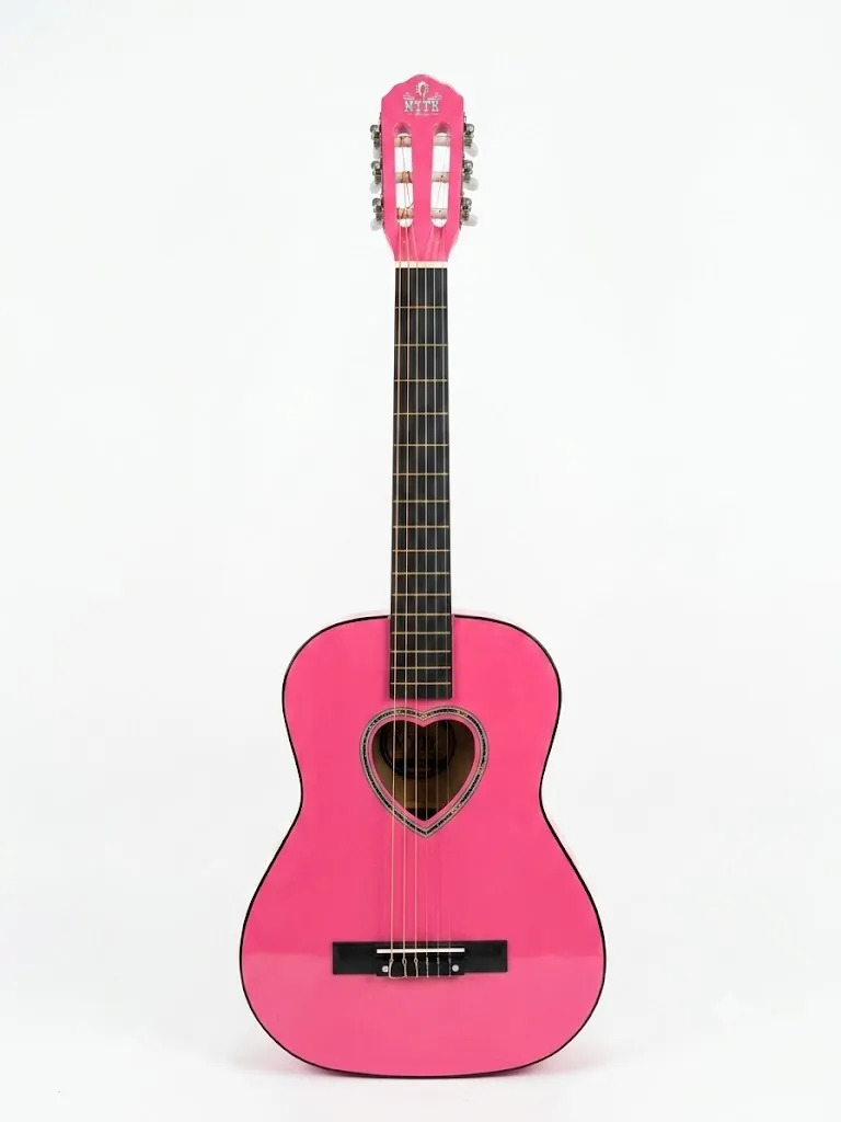 Violão Infantil Myth Mt36n Pk Nylon Acústico (Coração)