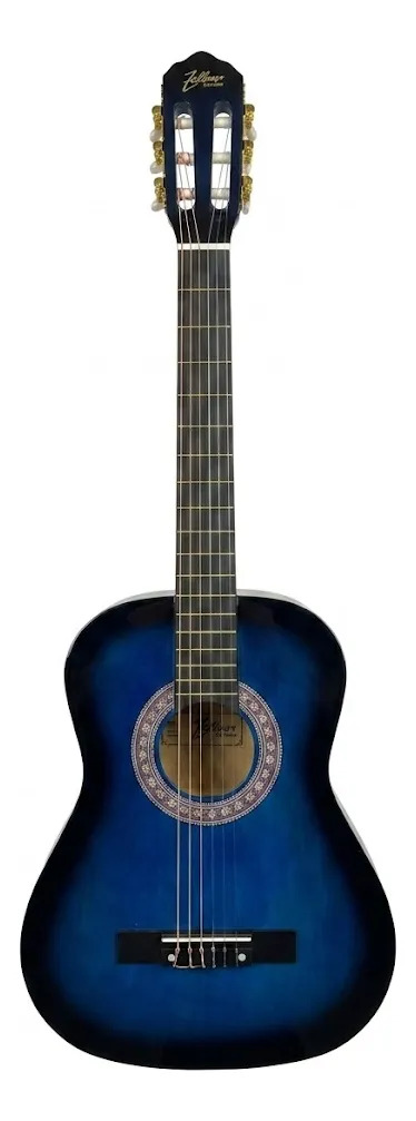 Violão Zellmer Infantil 36 Blueburst Nylon Acústico