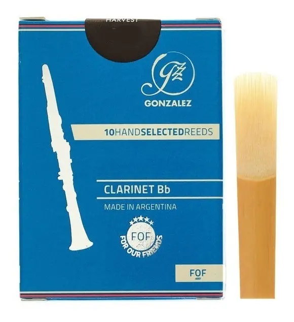 Palheta Gonzalez FOF P/ Clarinete (2 1/4)