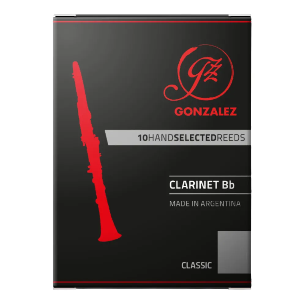 Palheta Gonzalez P/ Clarinete (3)