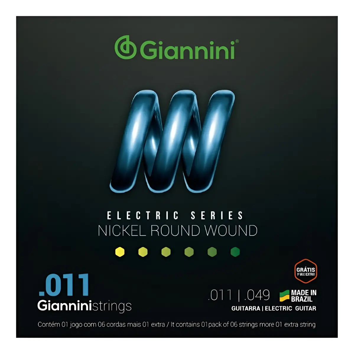 Encordoamento Giannini p/ Guitarra 011