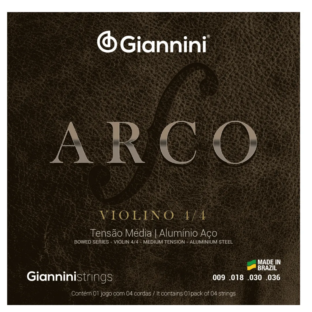 Encordoamento Giannini p/ Violino 4/4