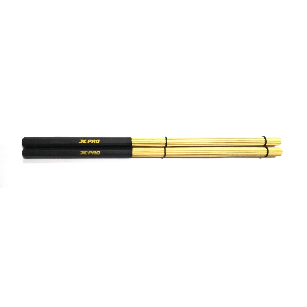Baqueta p/ Bateria X Pro Bambu Splash Acústica