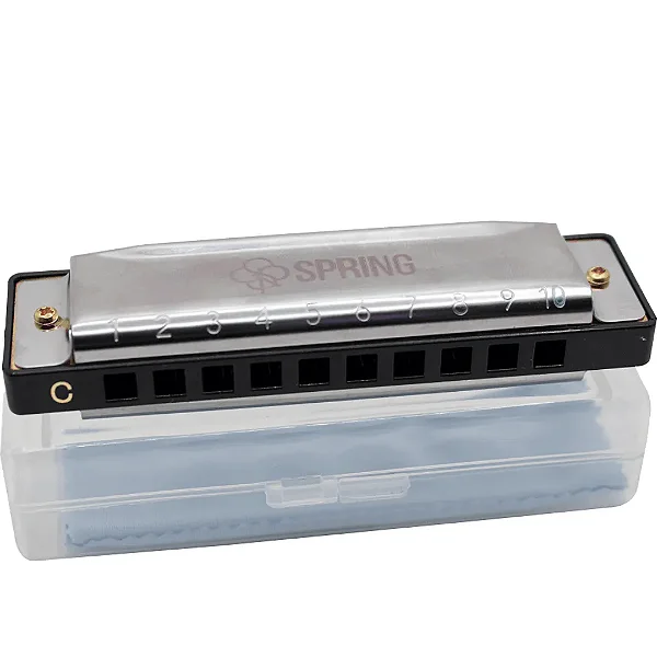 Gaita de Boca Spring Diatonica (Afinação em C)