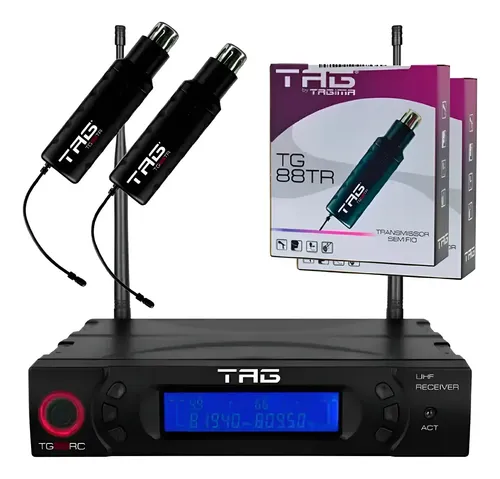Microfone Tag by Tagima TG88RC S/Fio